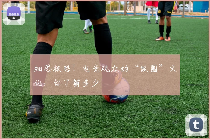 细思极恐！电竞观众的“饭圈”文化，你了解多少