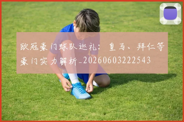 欧冠豪门球队巡礼：皇马、拜仁等豪门实力解析_20260603222543